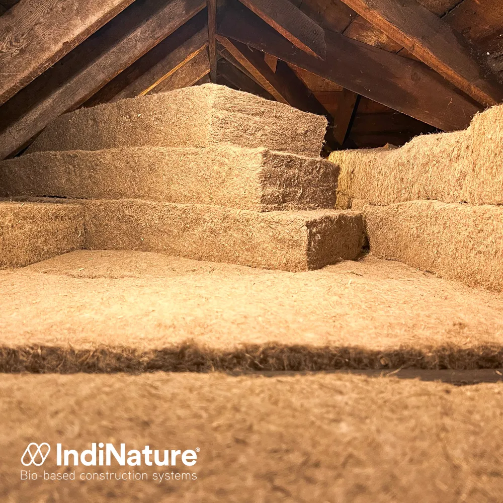 100mm IndiNature IndiTherm Hemp Flexibatt Insulation - 1200 x 570mm (2.74m²)