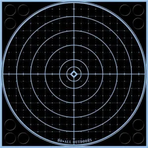 Accublue Splatter Target 12in Round 5pk