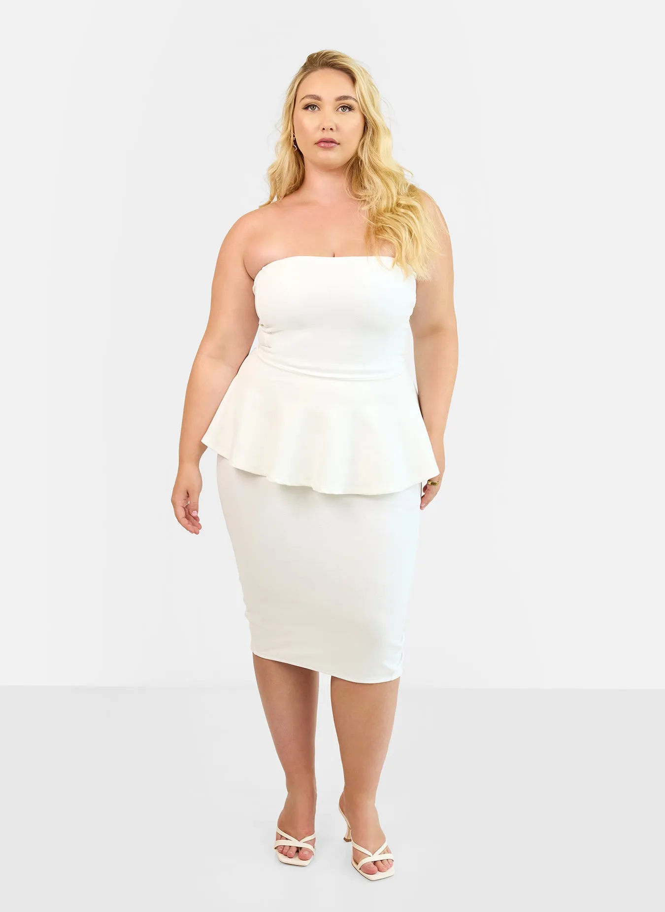 Akari Bodycon Midi Skirt