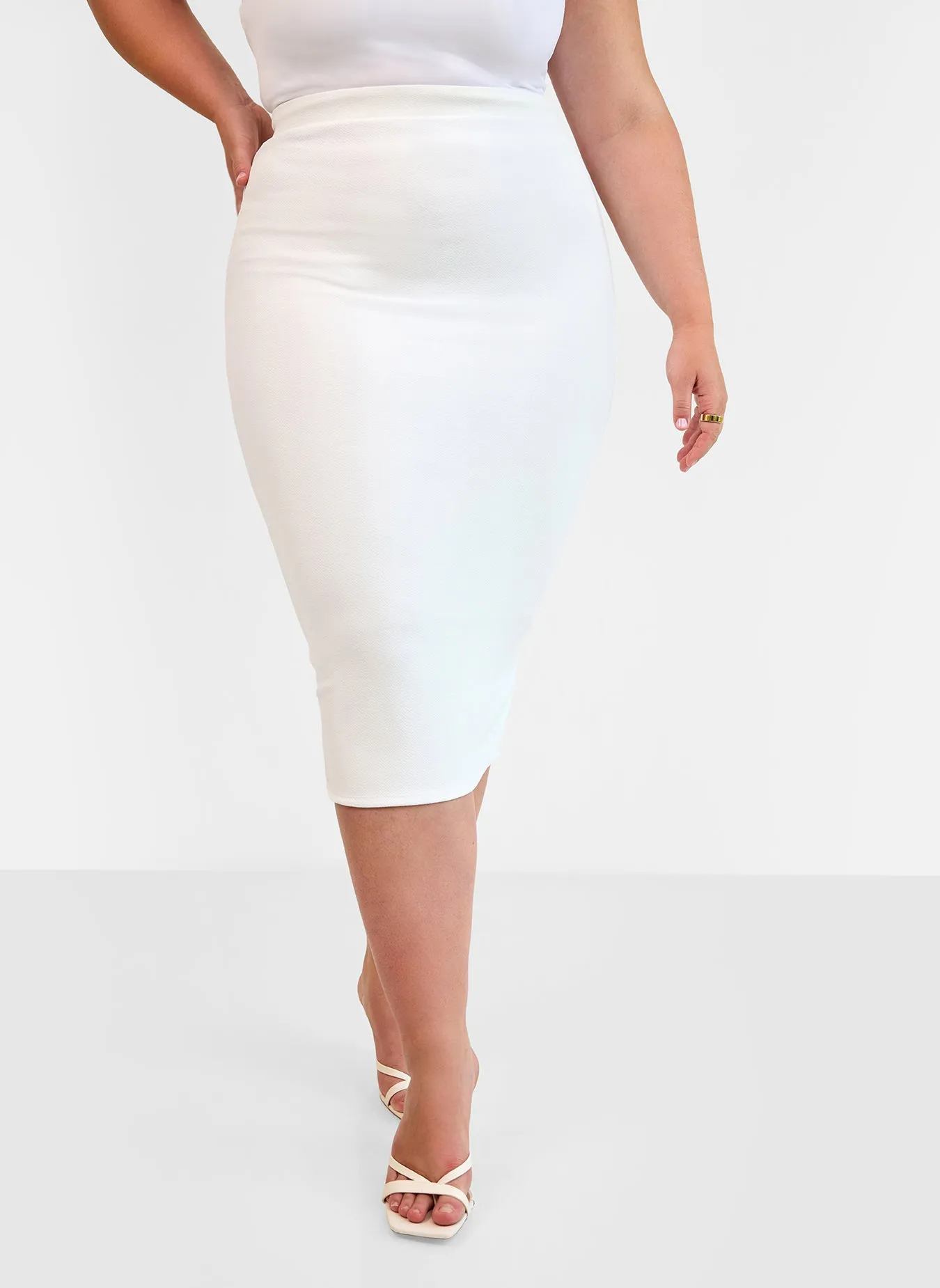 Akari Bodycon Midi Skirt