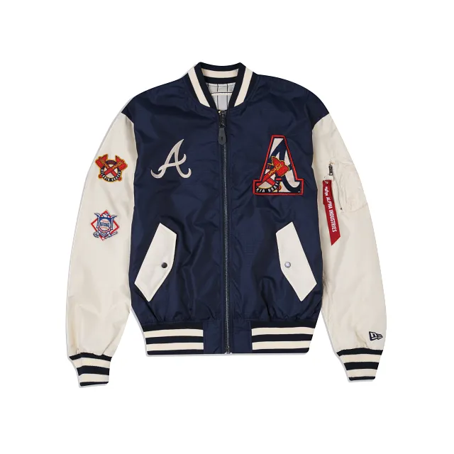 Alpha Industries X Atlanta Braves L-2B Bomber Jacket