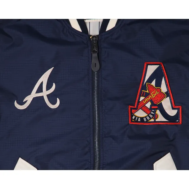 Alpha Industries X Atlanta Braves L-2B Bomber Jacket