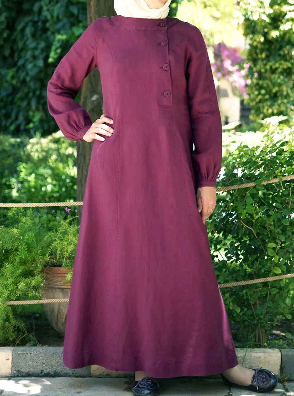 Aquilah Linen Maxi Dress