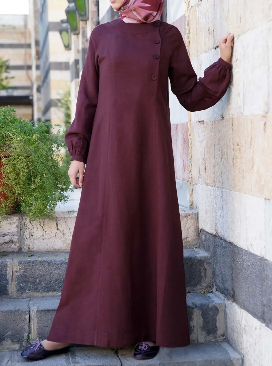 Aquilah Linen Maxi Dress