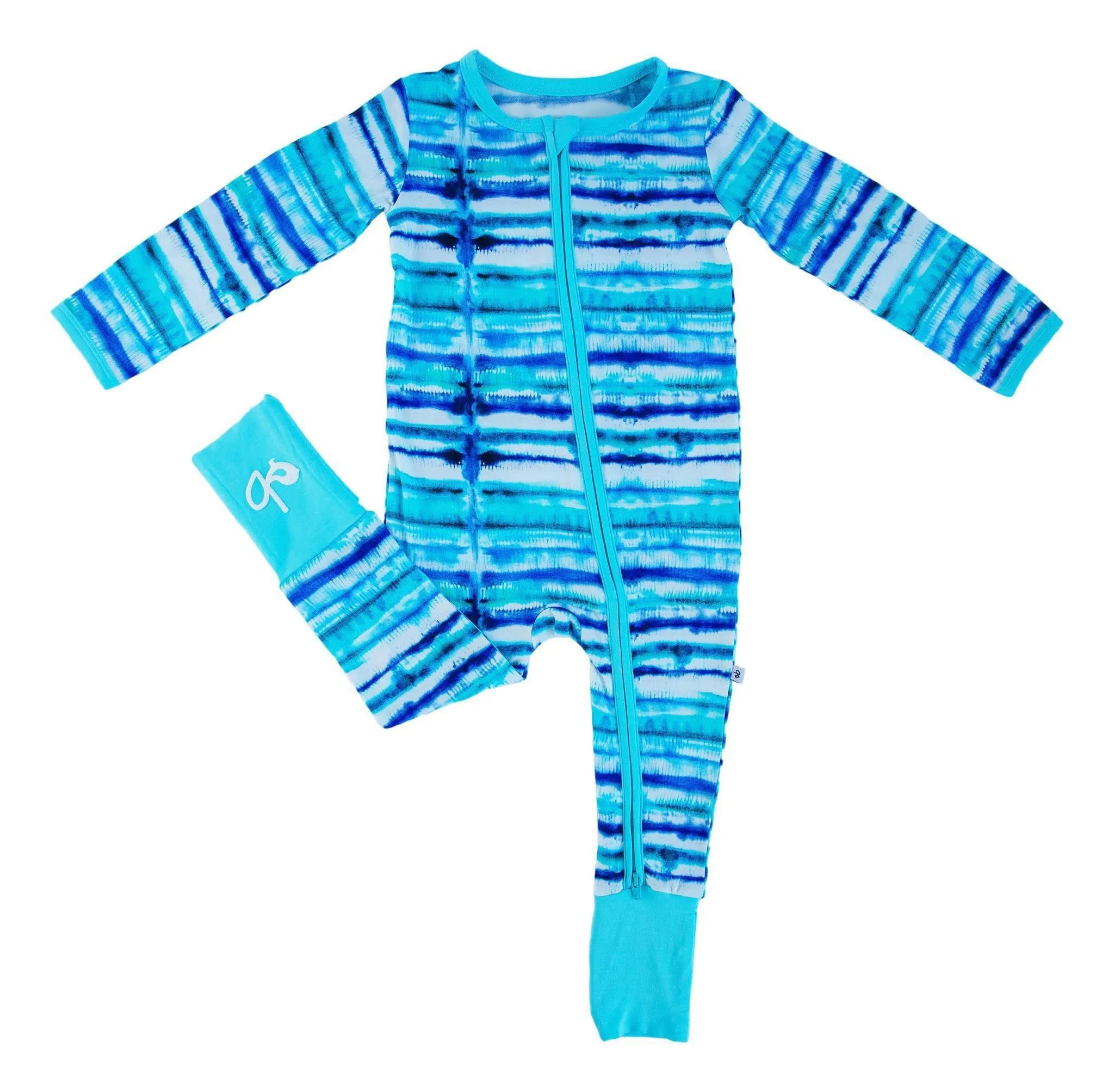 Birdie Bean Cruz Tie Dye Zip Convertible Romper