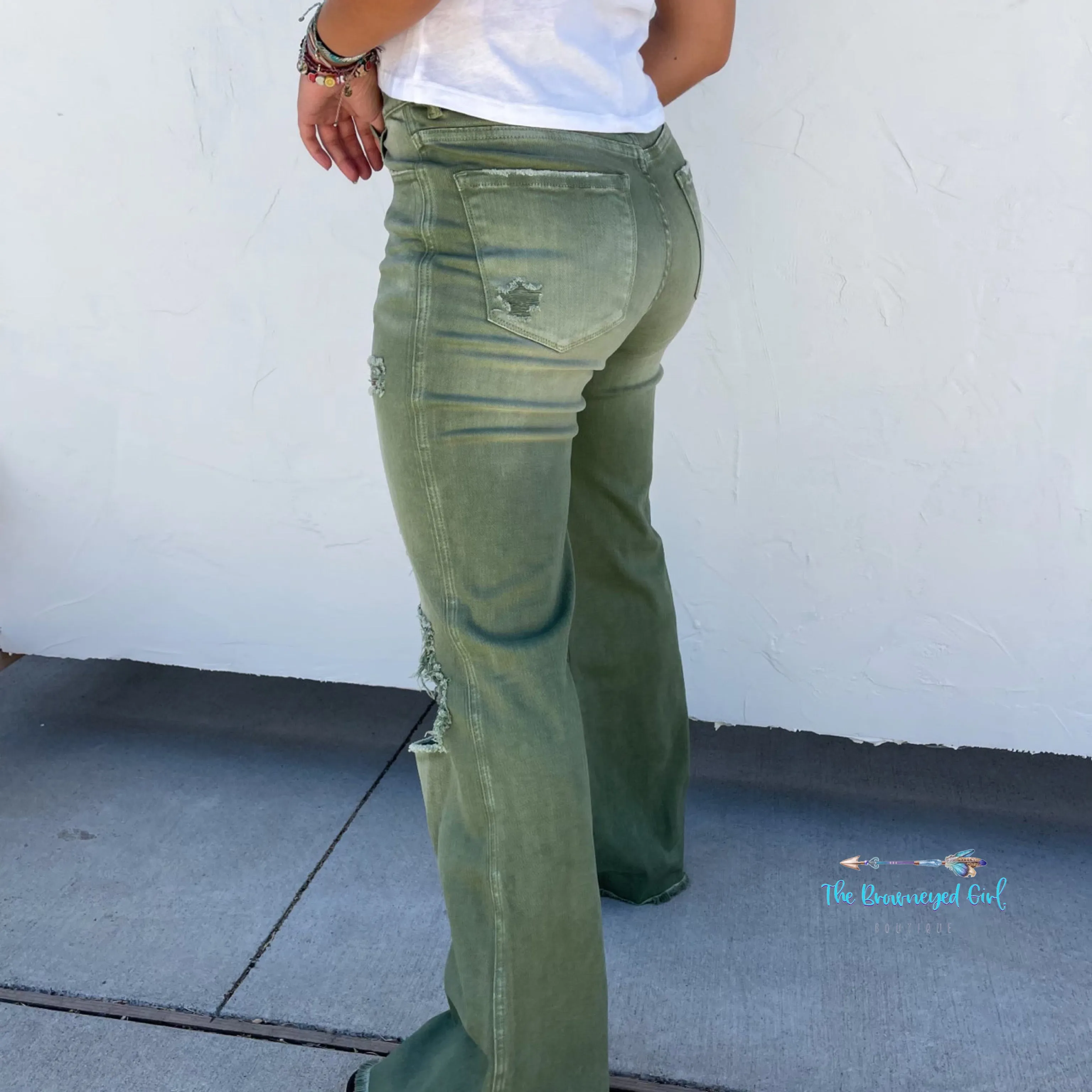 Blakeley Colored Distressed Jeans