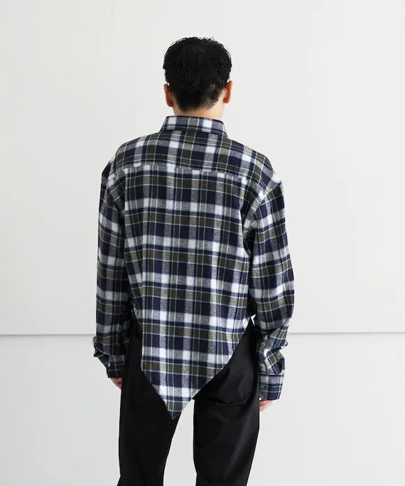 BLESS WINTER POINTYSHIRT "CHECKED FLANNEL"