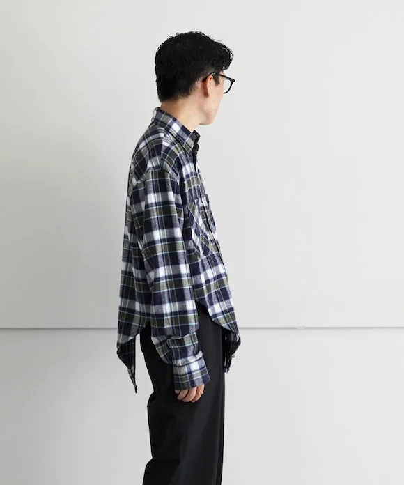 BLESS WINTER POINTYSHIRT "CHECKED FLANNEL"