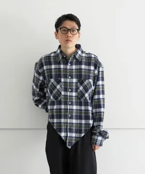 BLESS WINTER POINTYSHIRT "CHECKED FLANNEL"