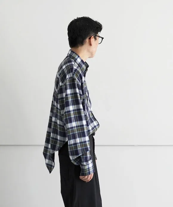 BLESS WINTER POINTYSHIRT "CHECKED FLANNEL"