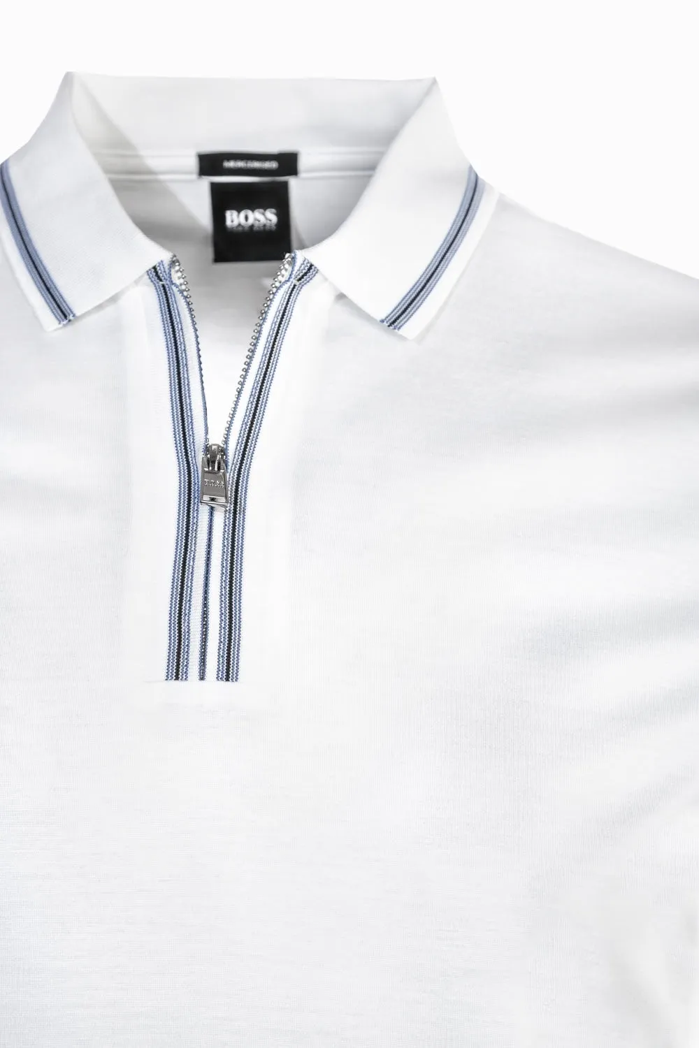 BOSS Paras 04 Polo Shirt in White