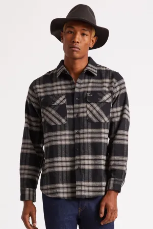 Bowery L/S Utility Flannel - Black/Charcoal