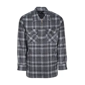 Brightwood Jacket Black Grey Mix Plaid