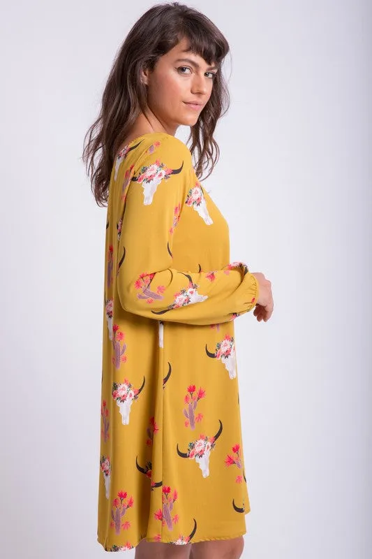 Bullhead One Off Shoulder Dress