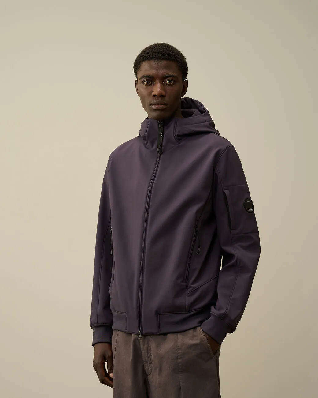 C.P. COMPANY Bomber Jacket Purple