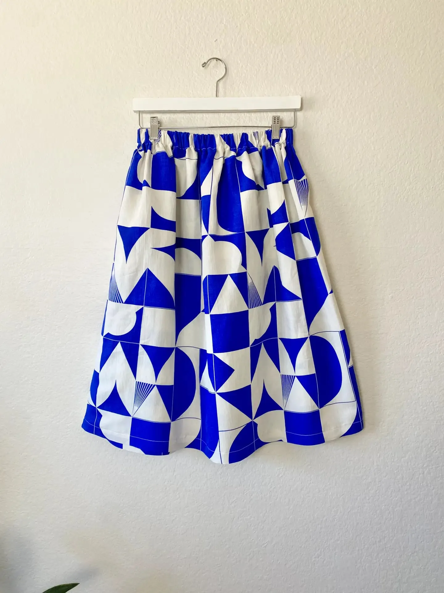 Deep Blue Skirt