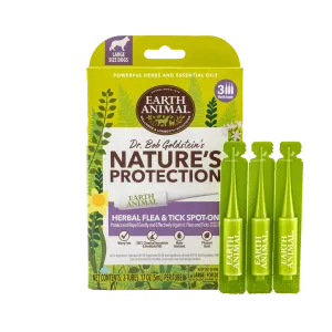 Earth Animal Nature's Protection™ Flea & Tick Herbal Spot-On for Large Dogs