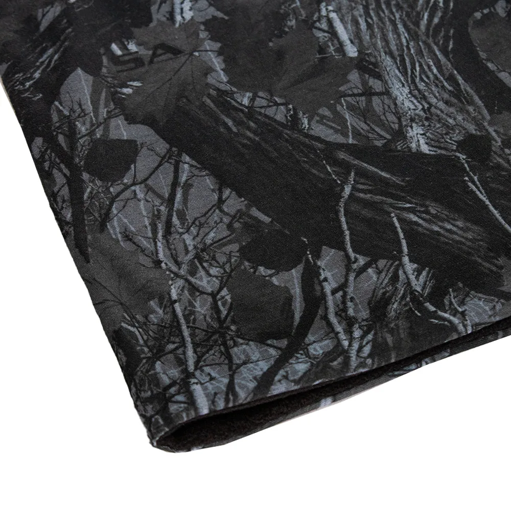 Fleece Face Shields® | Blackout Forest Camo