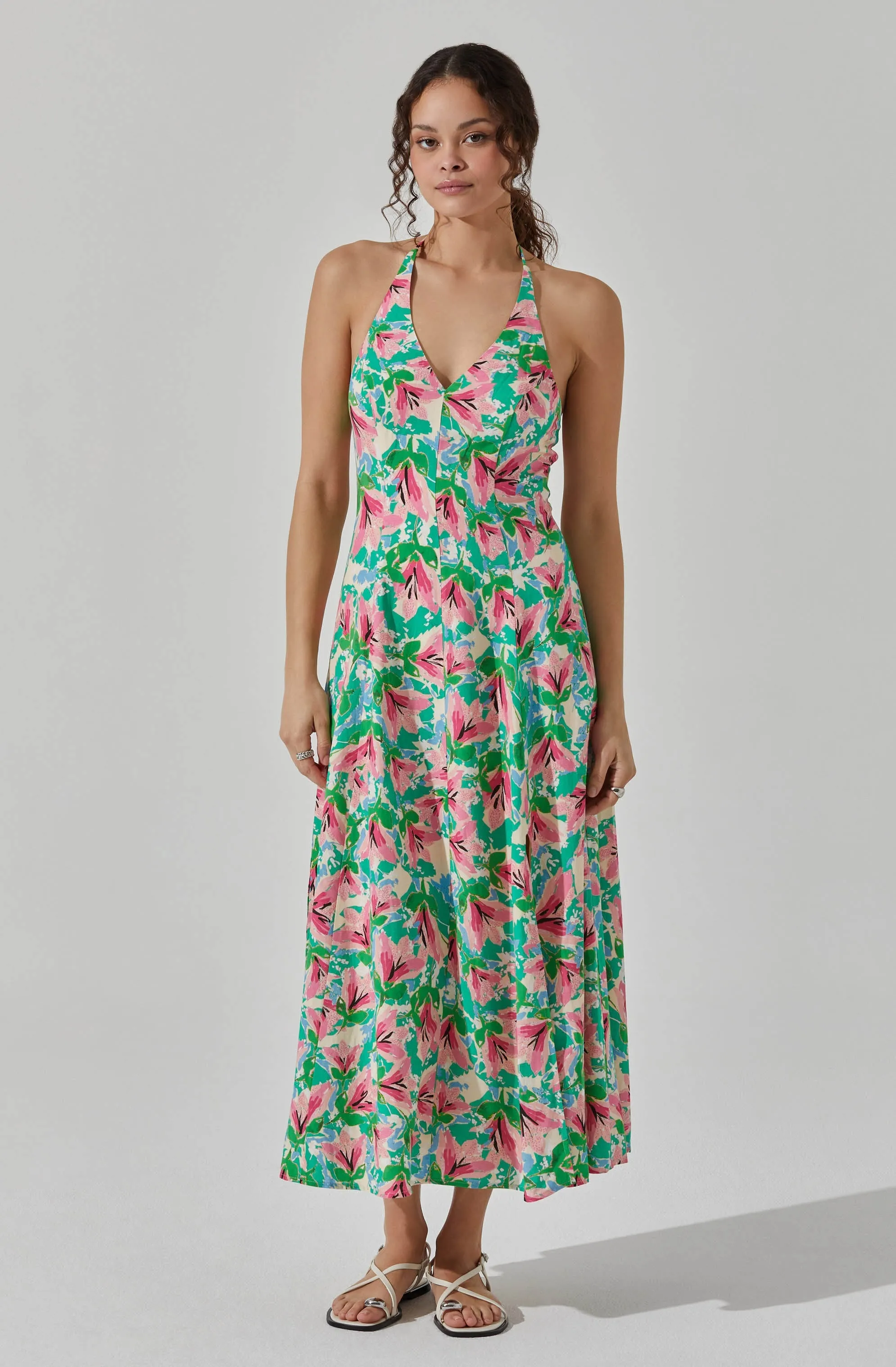 Halter Maxi Dress