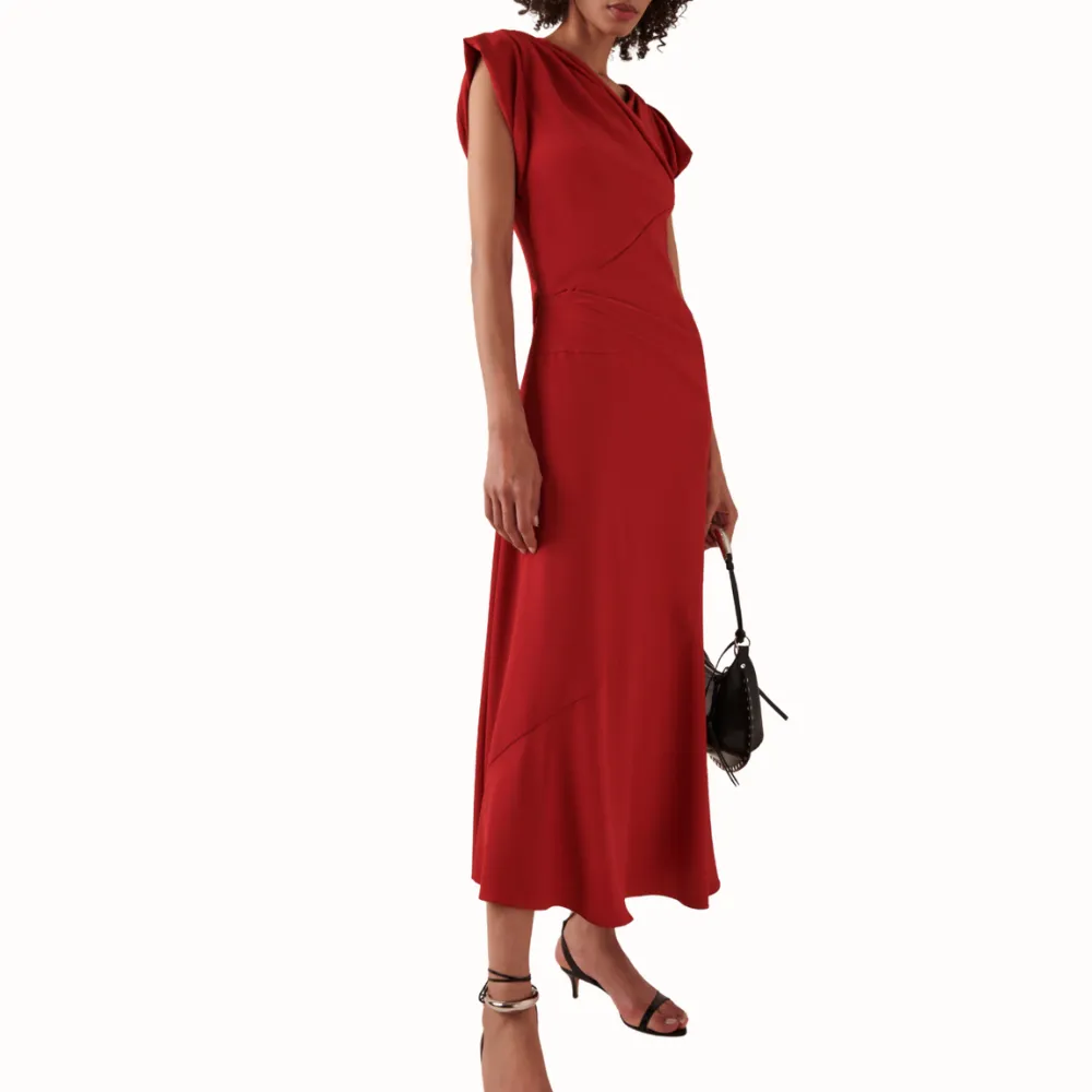 Isabel Marant Kidena Dress - Scarlet Red