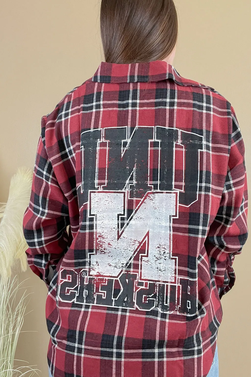 Licensed Apparel UNL Huskers Flannel