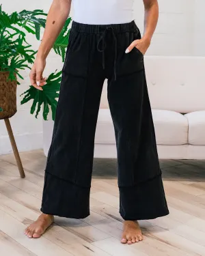 Livie Mineral Washed Wide Leg Pants FINAL SALE