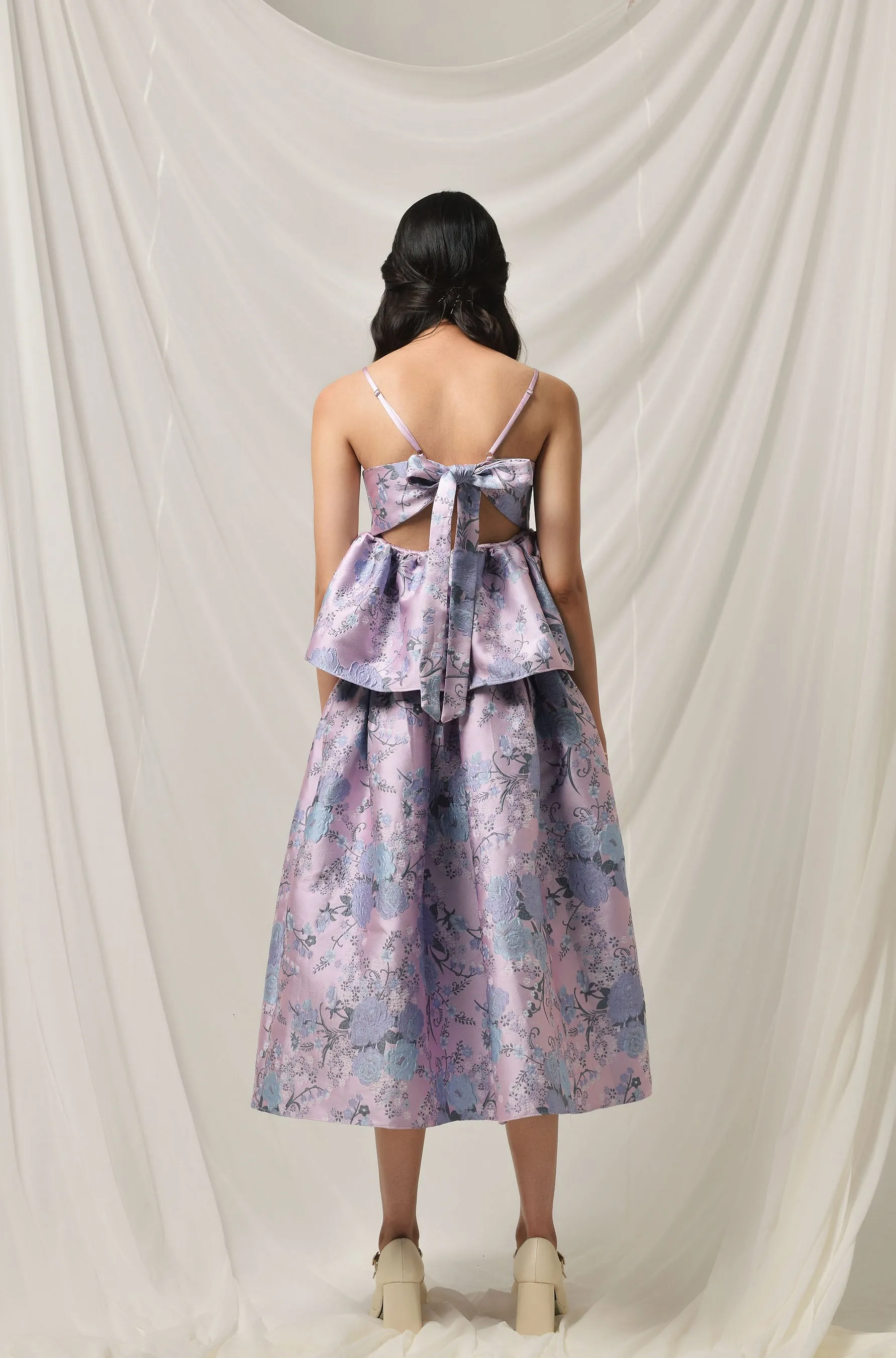 Moonlit Meadow Midi Skirt