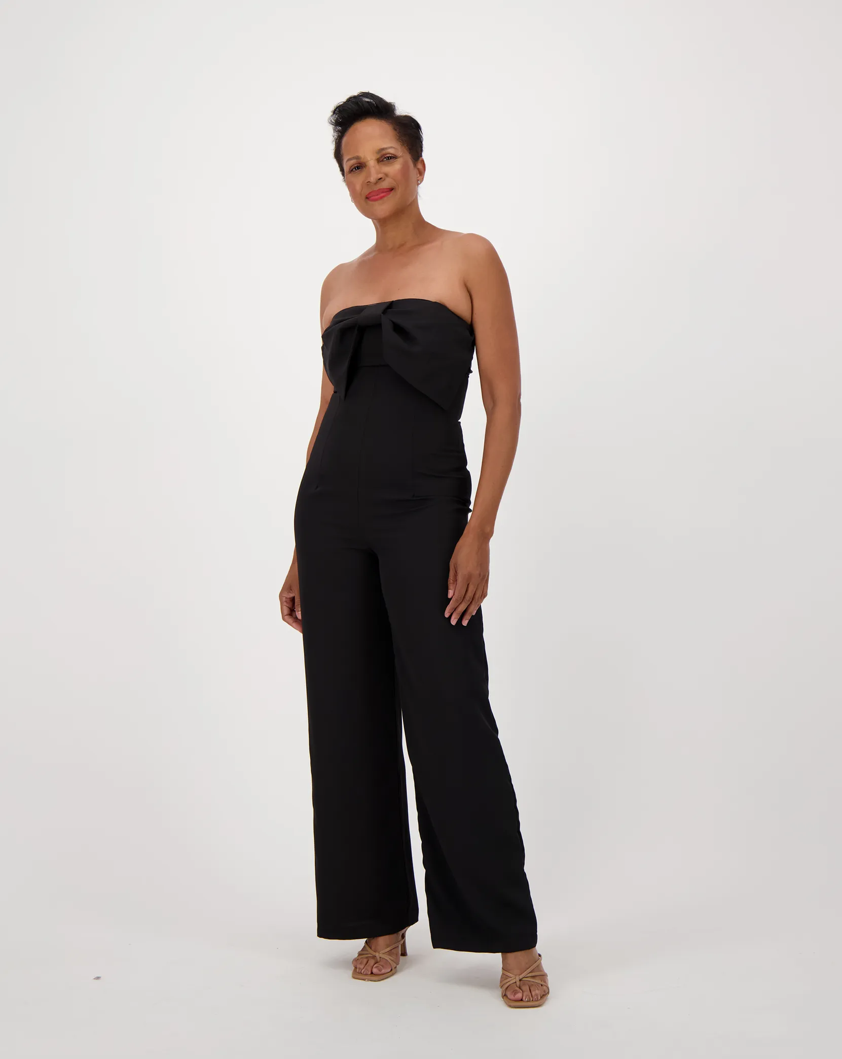 Off-Shoulder Jumpsuit