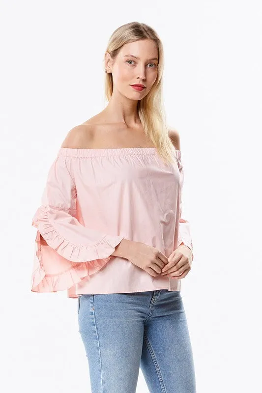 Open Shoulder Blouse