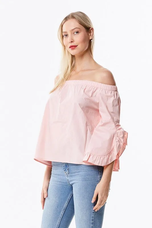 Open Shoulder Blouse