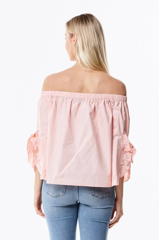 Open Shoulder Blouse