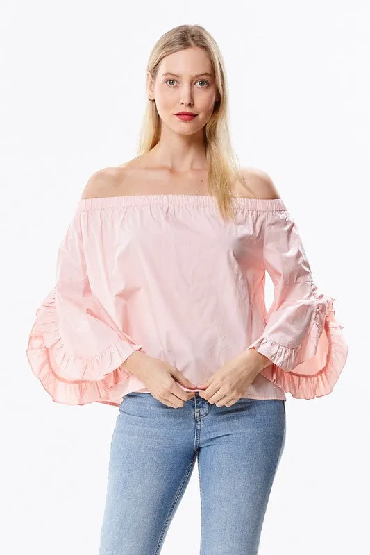 Open Shoulder Blouse