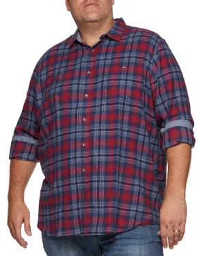 PENTON STRETCH FLANNEL SHIRT BIG & TALL