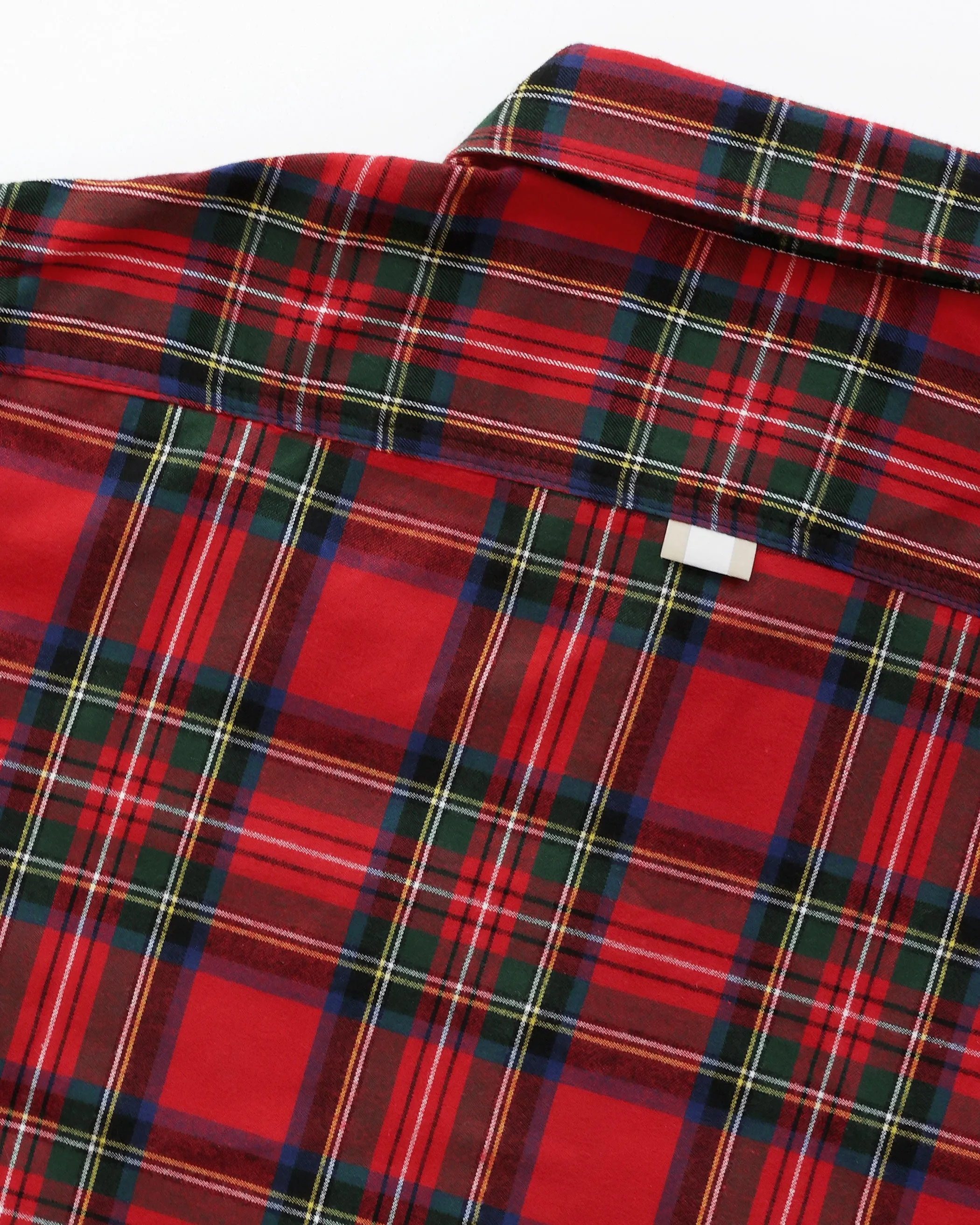 Plaid Flannel Shirt Red - Unisex