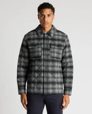 Regular Fit Padded Shirt Jacket