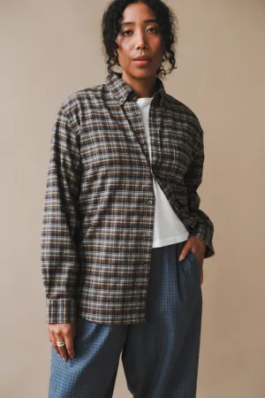 UNISEX CHECK FLANNEL SHIRT