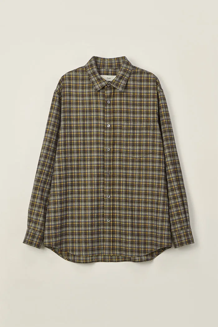 UNISEX CHECK FLANNEL SHIRT