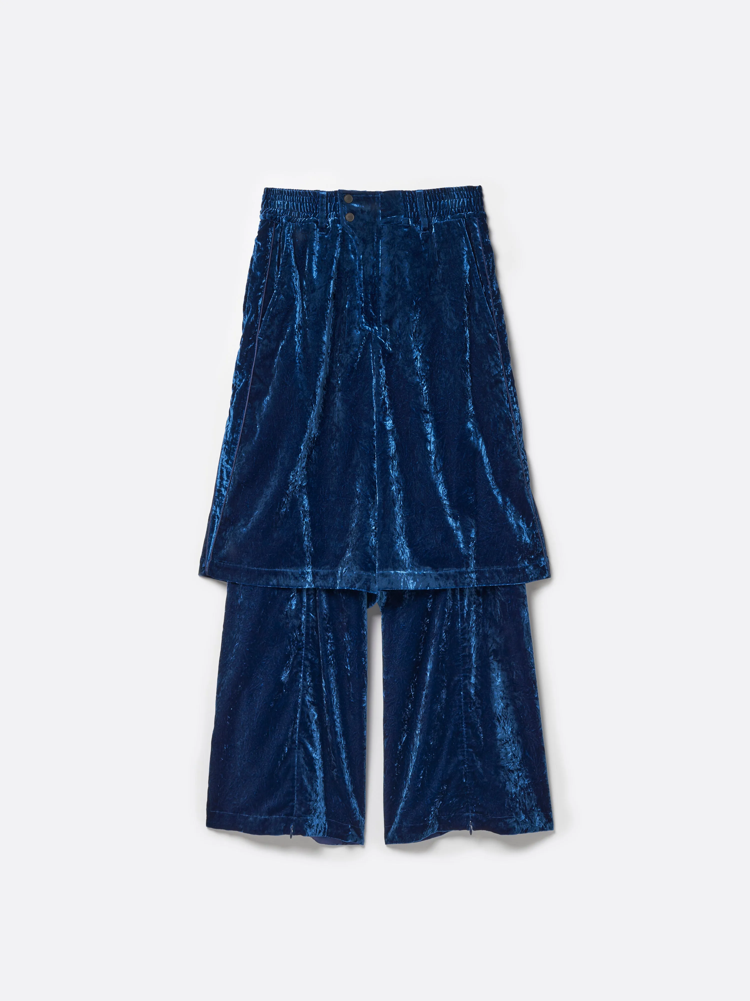 VELVET TRANSFORM EASY TRACK PANTS .12【BLUE】