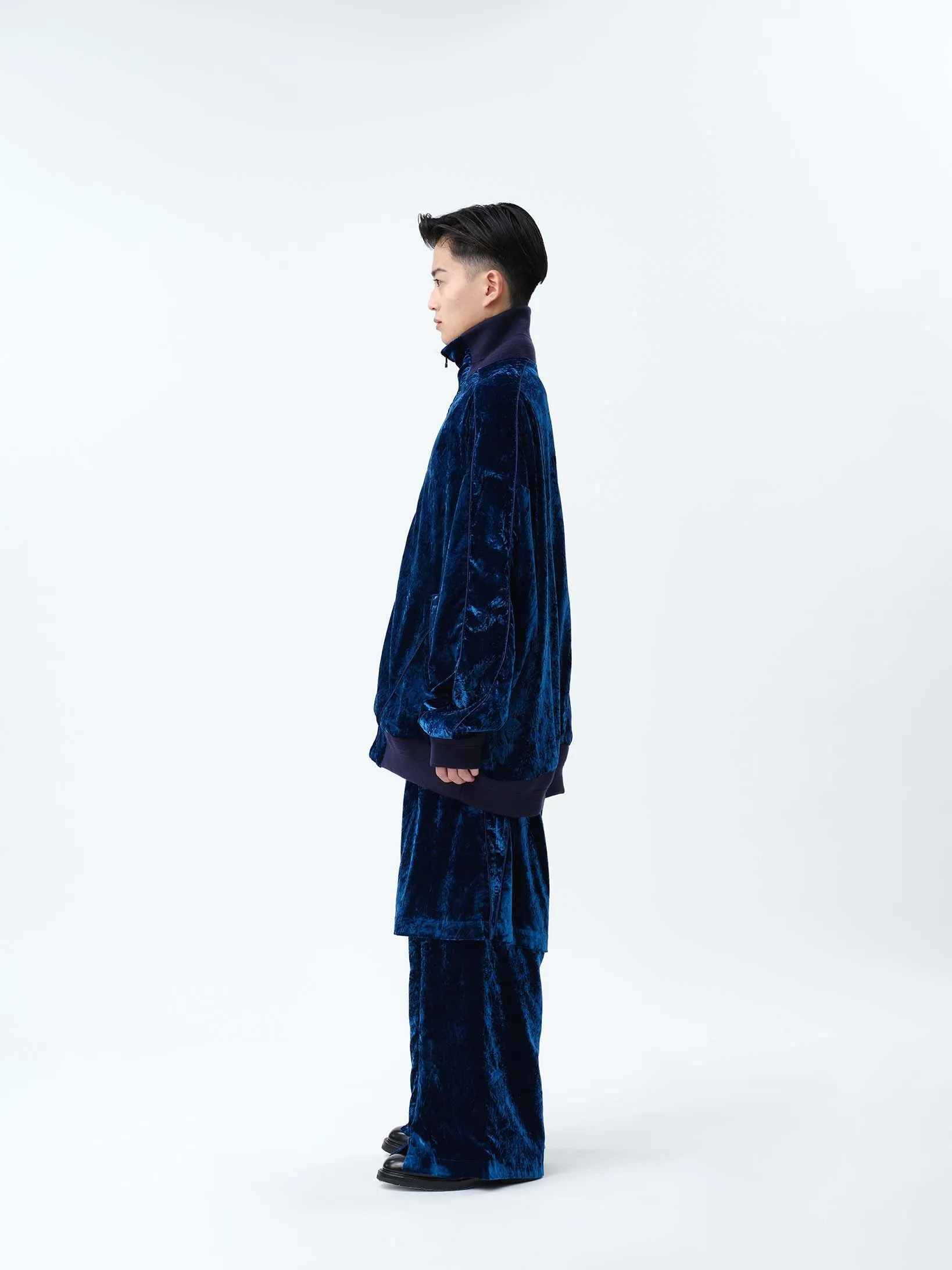 VELVET TRANSFORM EASY TRACK PANTS .12【BLUE】