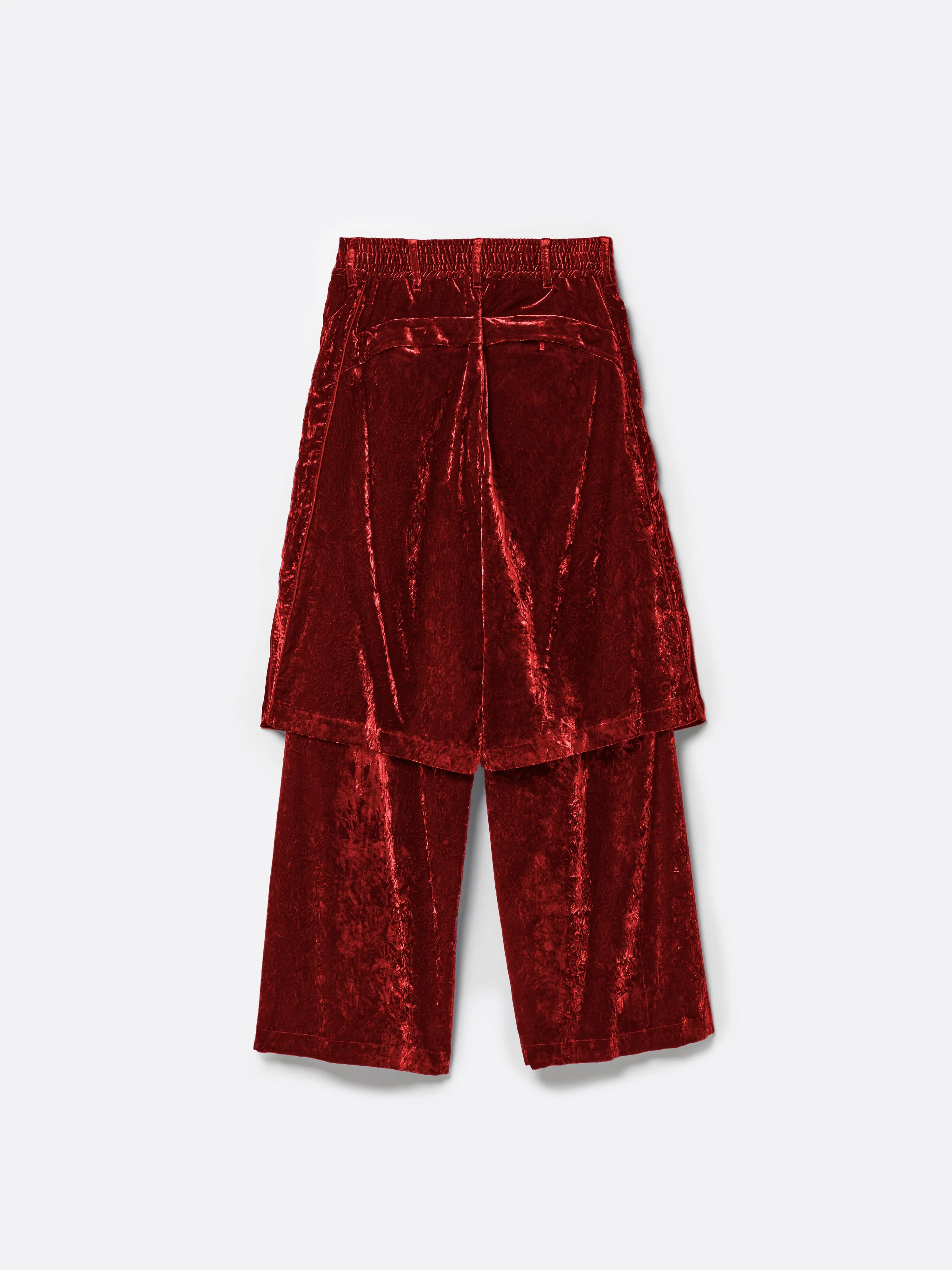 VELVET TRANSFORM EASY TRACK PANTS .12【RED】