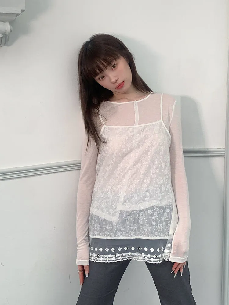 White camisole【s0000007613】