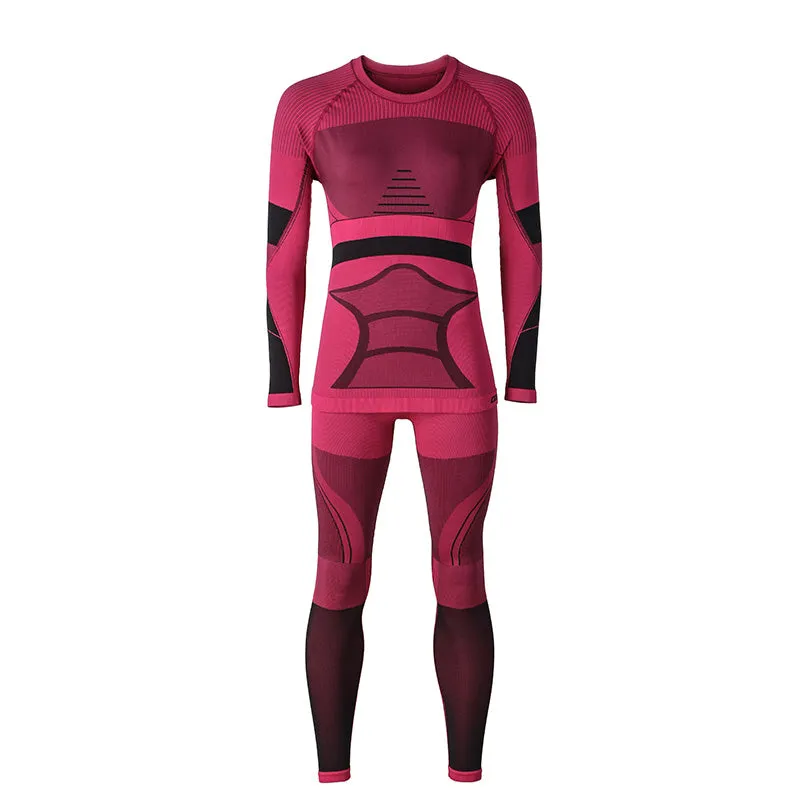 Women's Gsou Snow Winter Warmers Fleece Thermal Baselayer Set