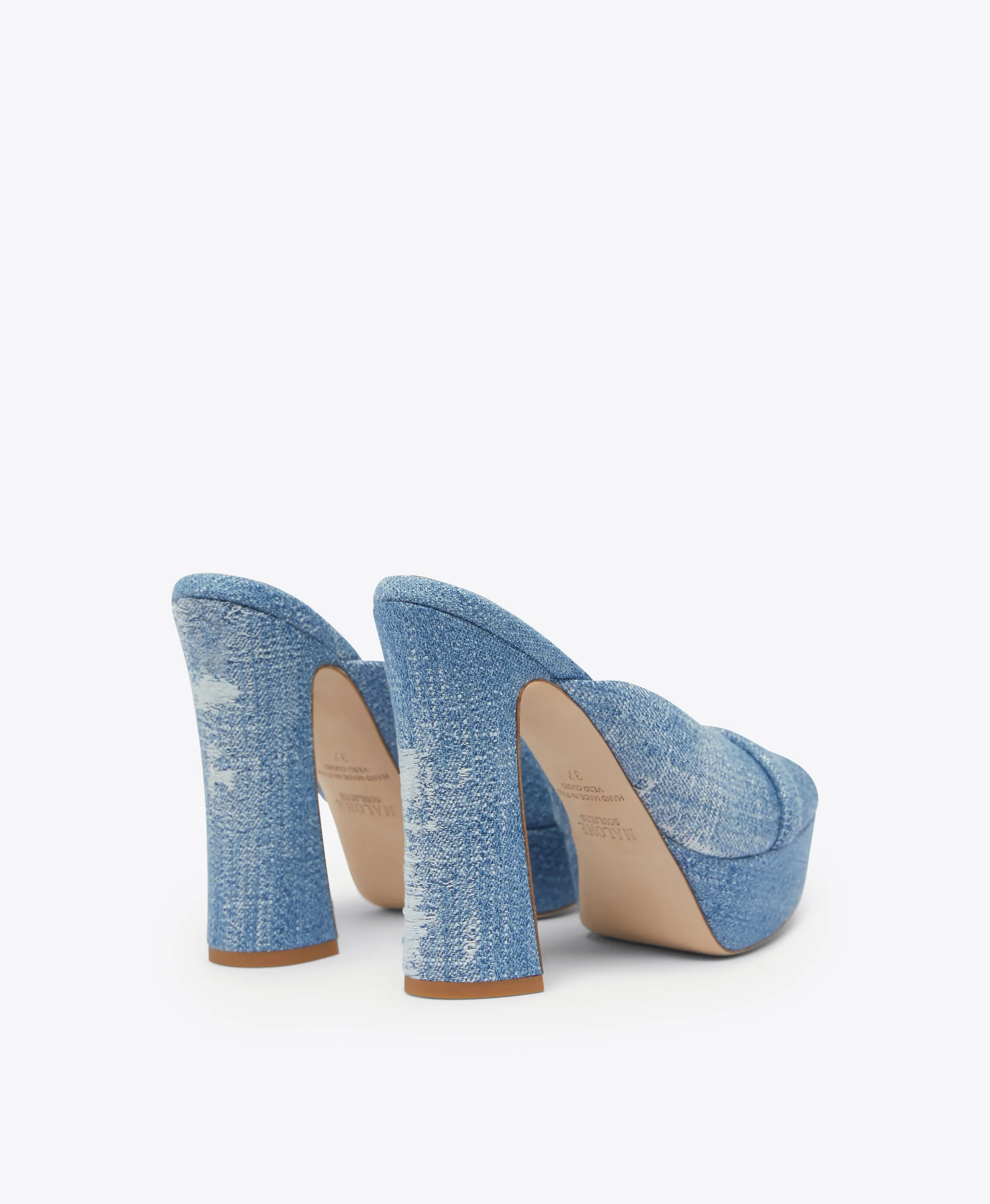 Yasmin 125 Denim Platforms