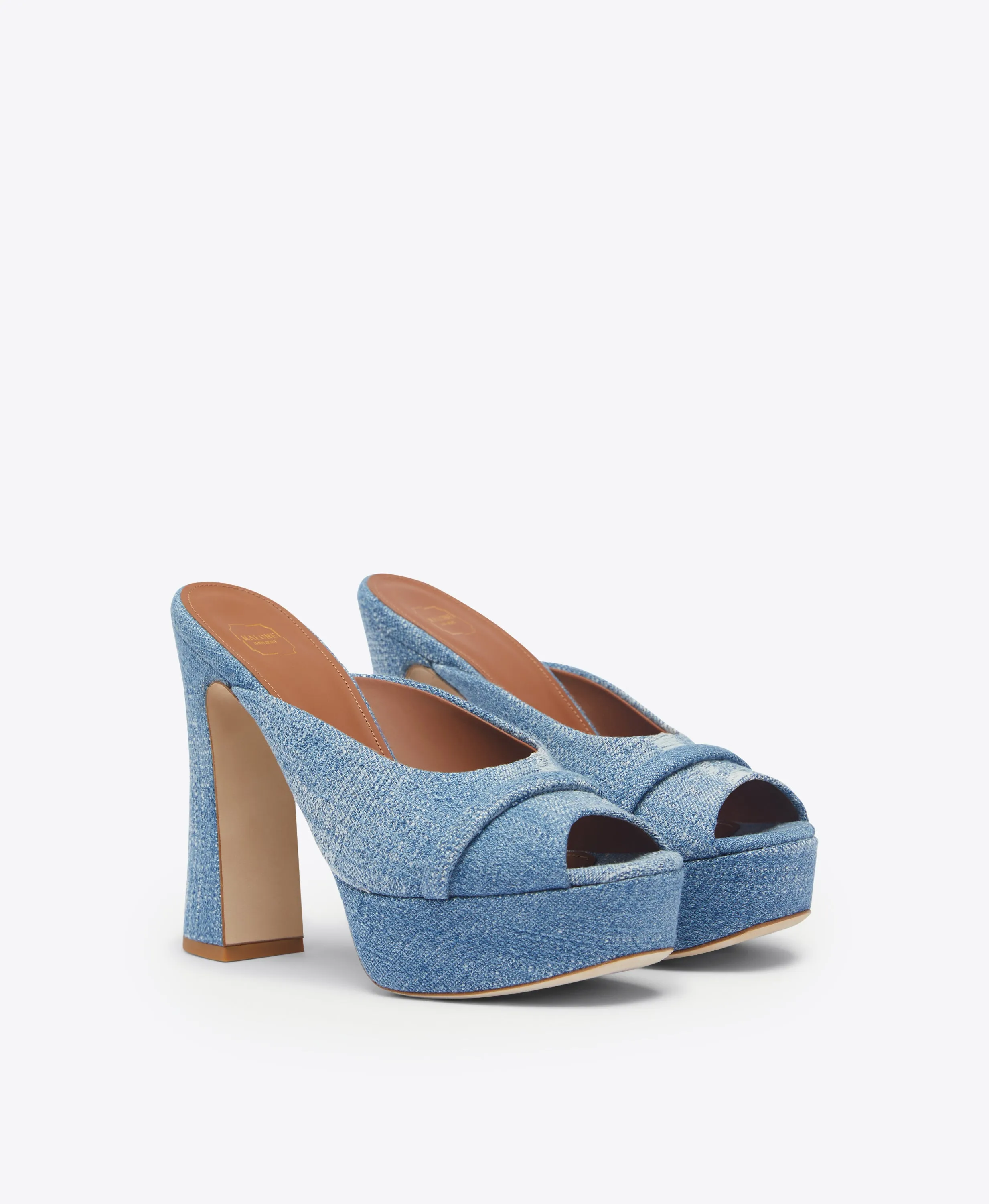 Yasmin 125 Denim Platforms